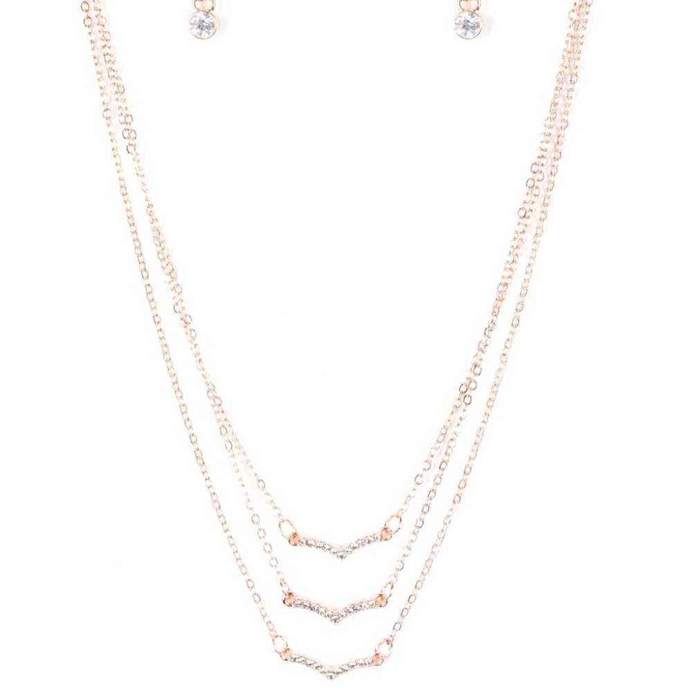 Pretty Petite - Rose Gold Necklace